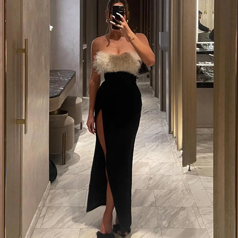 Sexy Bandeau Dress