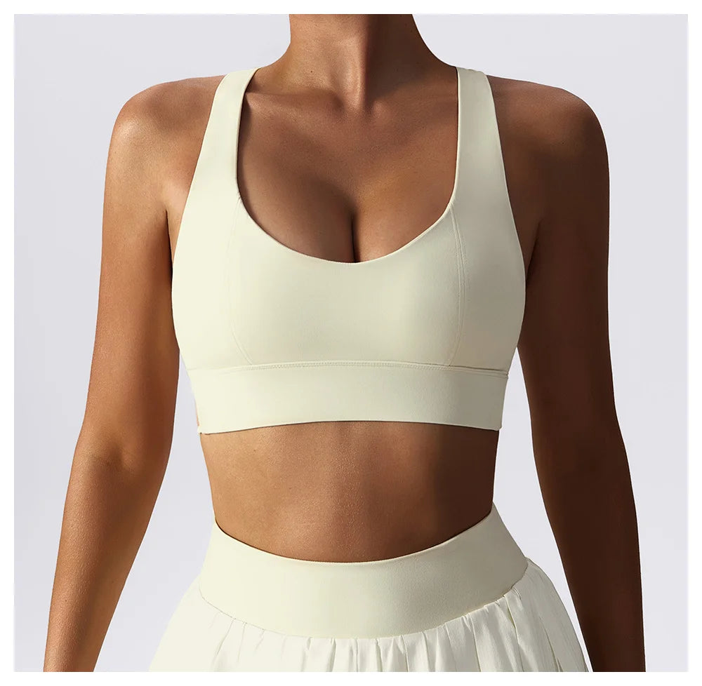 Cross Back Sports Bra