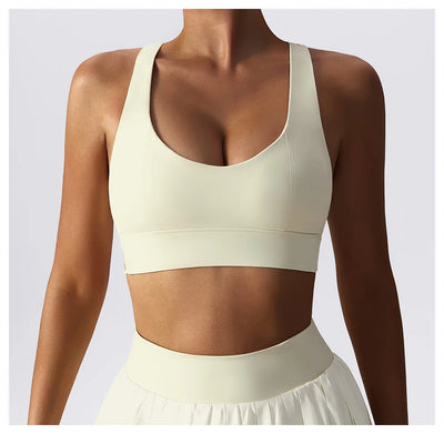 Cross Back Sports Bra