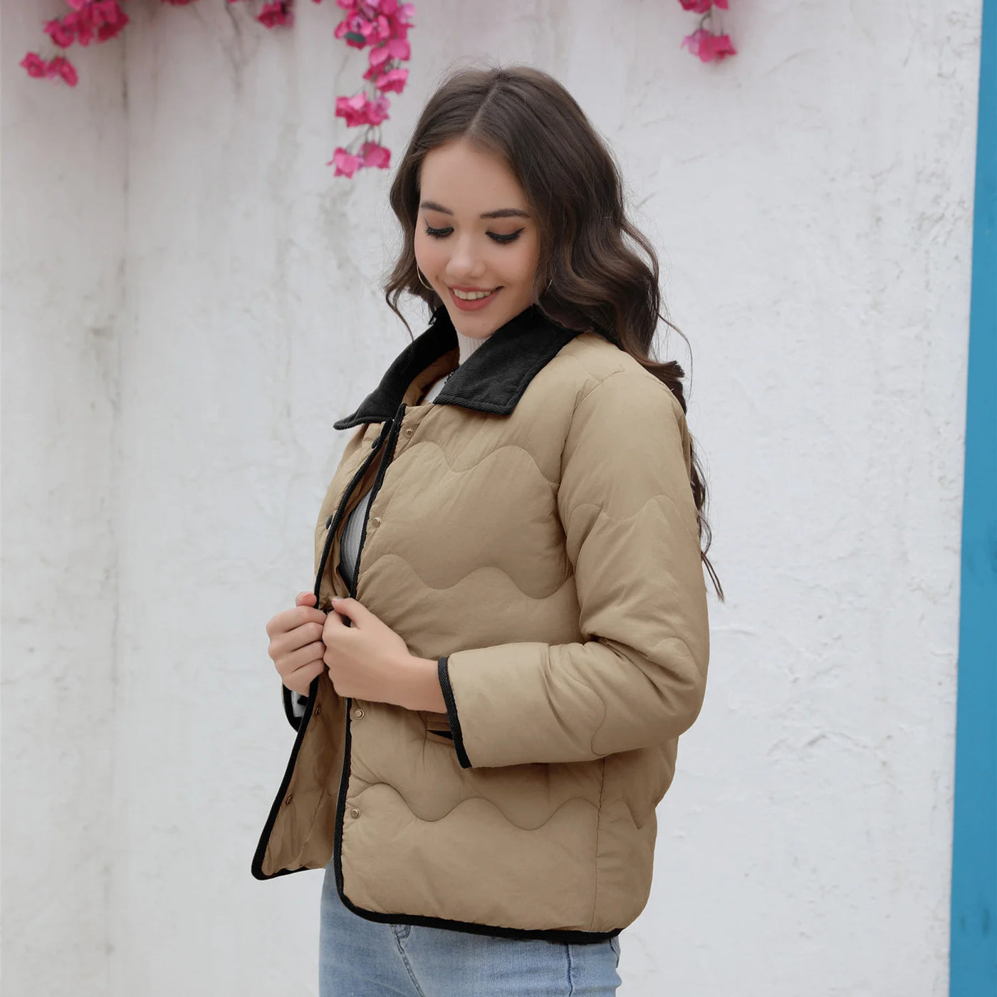 Cotton Jacket Fashion Women’s Small Fragrance Jacket