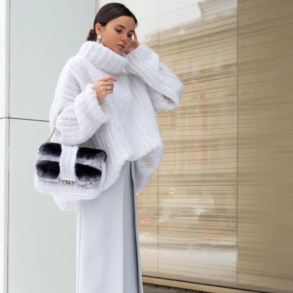 Fluffy Sleeve Sweaters