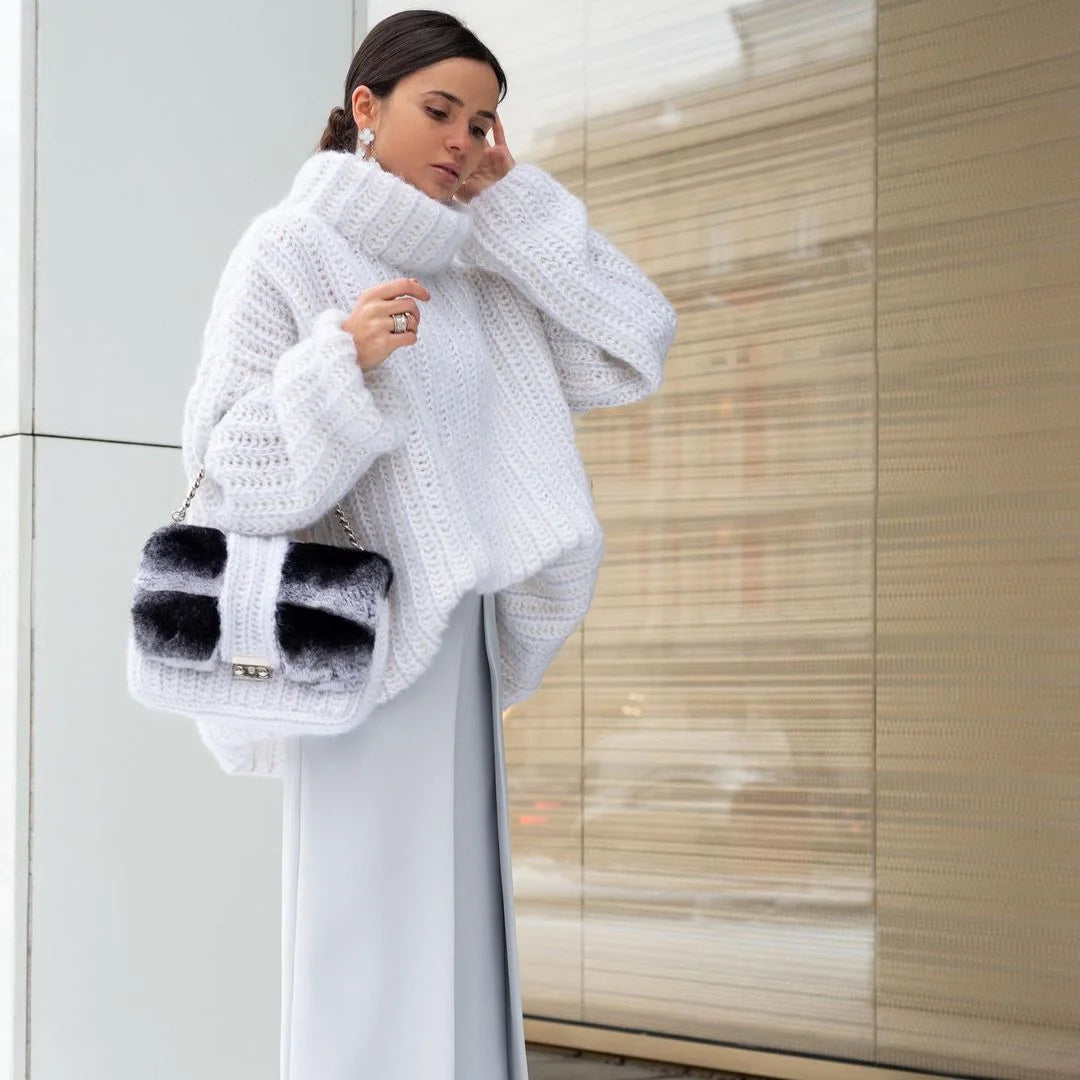 Fluffy Sleeve Sweaters