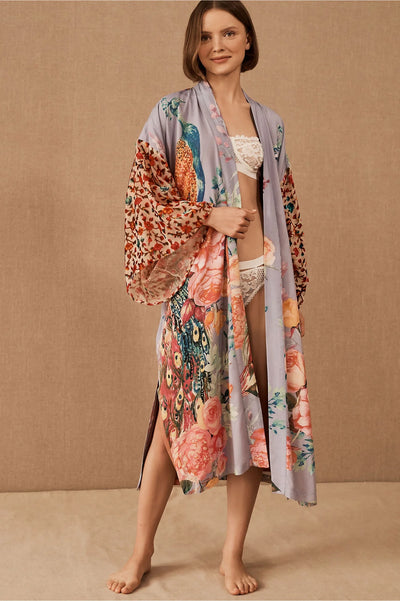 Sunscreen Cardigan With Print