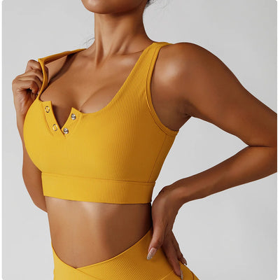 Sports Top With Quick Dry Buttons