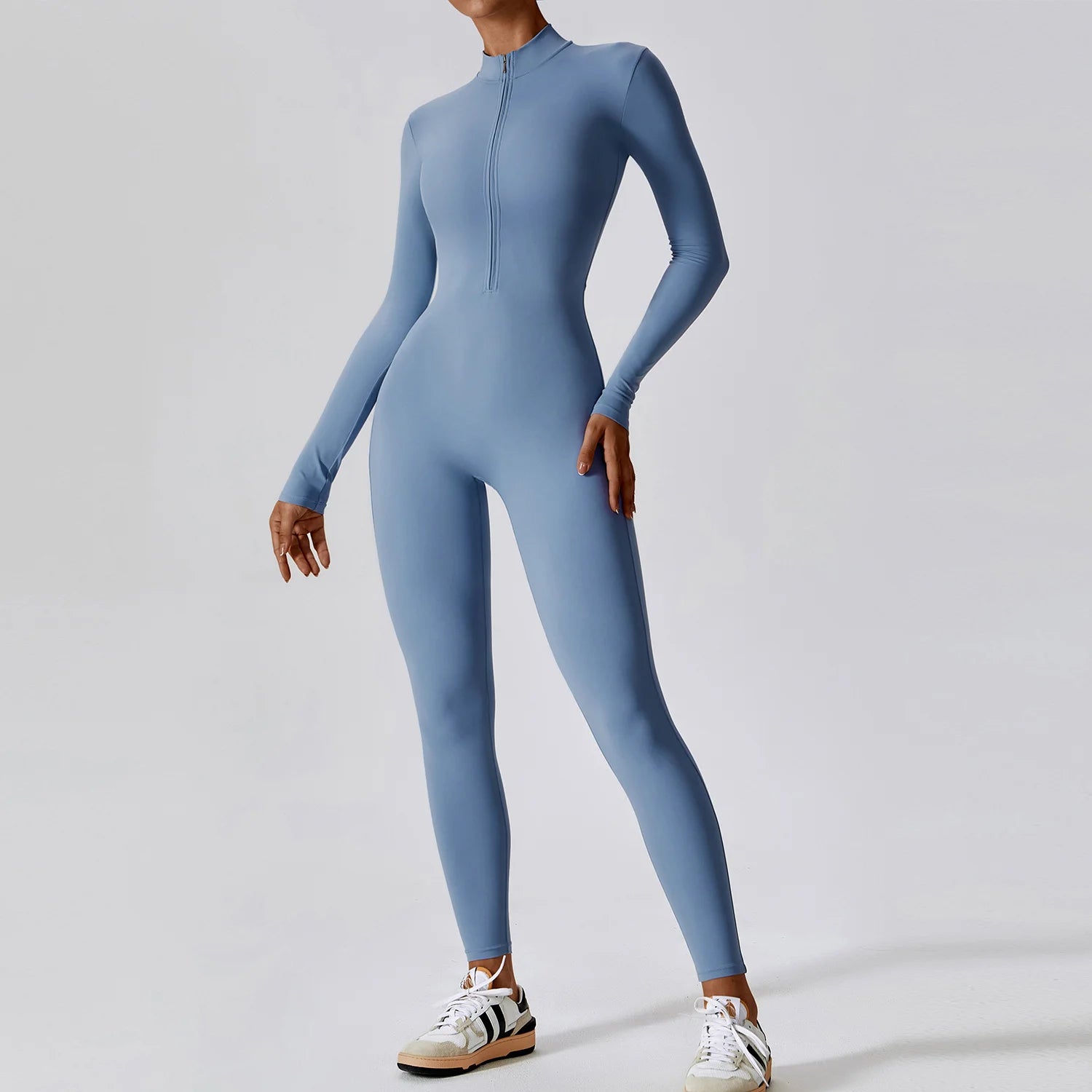 Long Sleeve Sport Jumpsuit