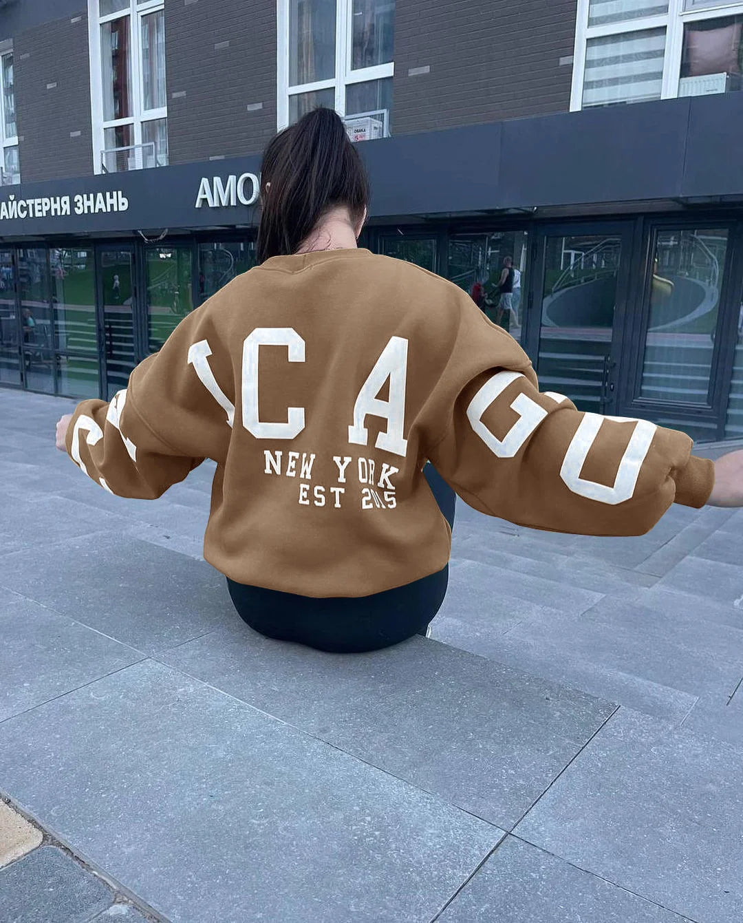 Long Sleeve Sweater Chicago