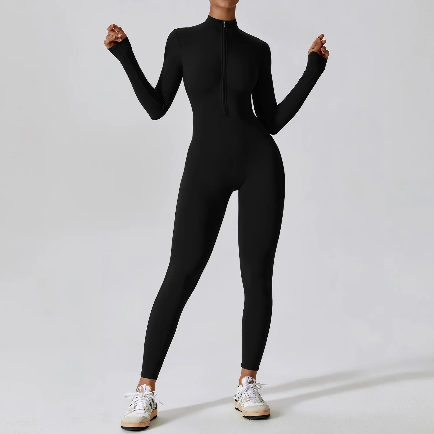 Long Sleeve Sport Jumpsuit