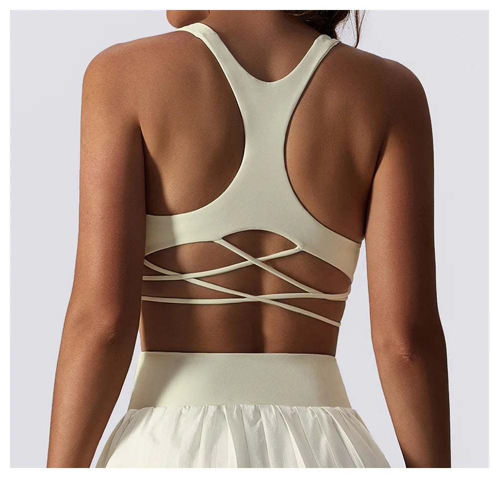 Cross Back Sports Bra
