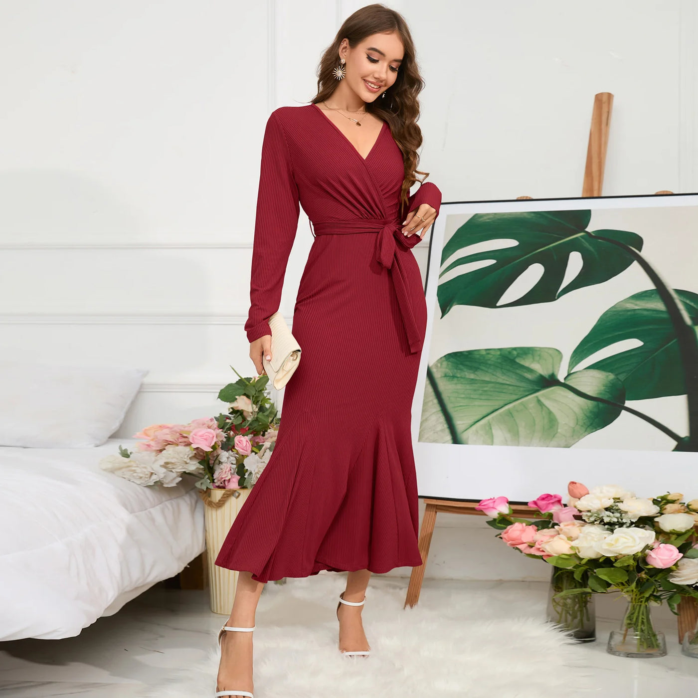 Knitted Long Dress