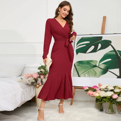 Knitted Long Dress