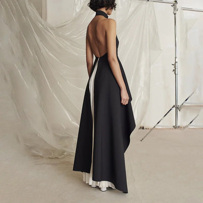 New Round Neck Sleeveless Waist Looks Thin And Irregular Slimming Suit In Spring