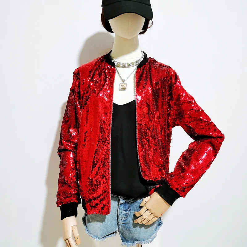 Multicolor Sequin Jacket