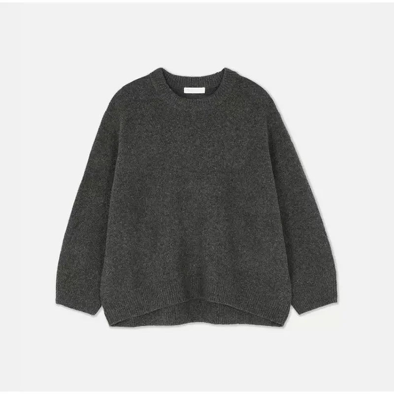 New Pink Sweet Crewneck Pullover Sweater for Winter
