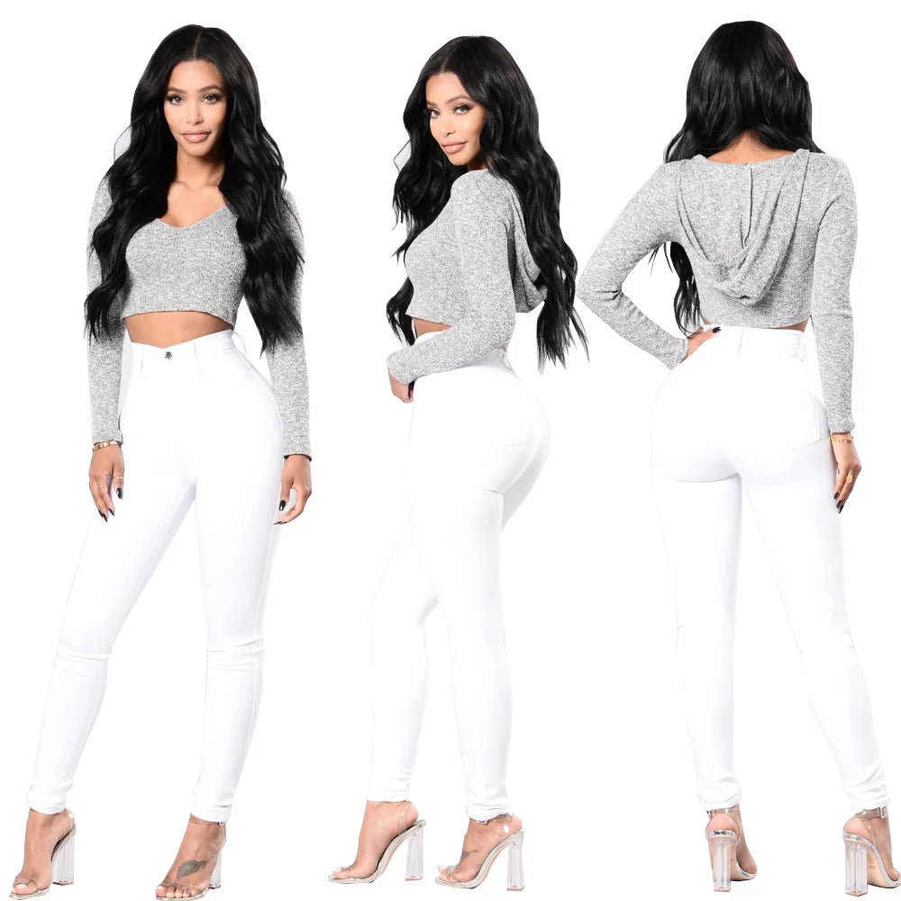 Women’s High Elasticity Skinny Jeans