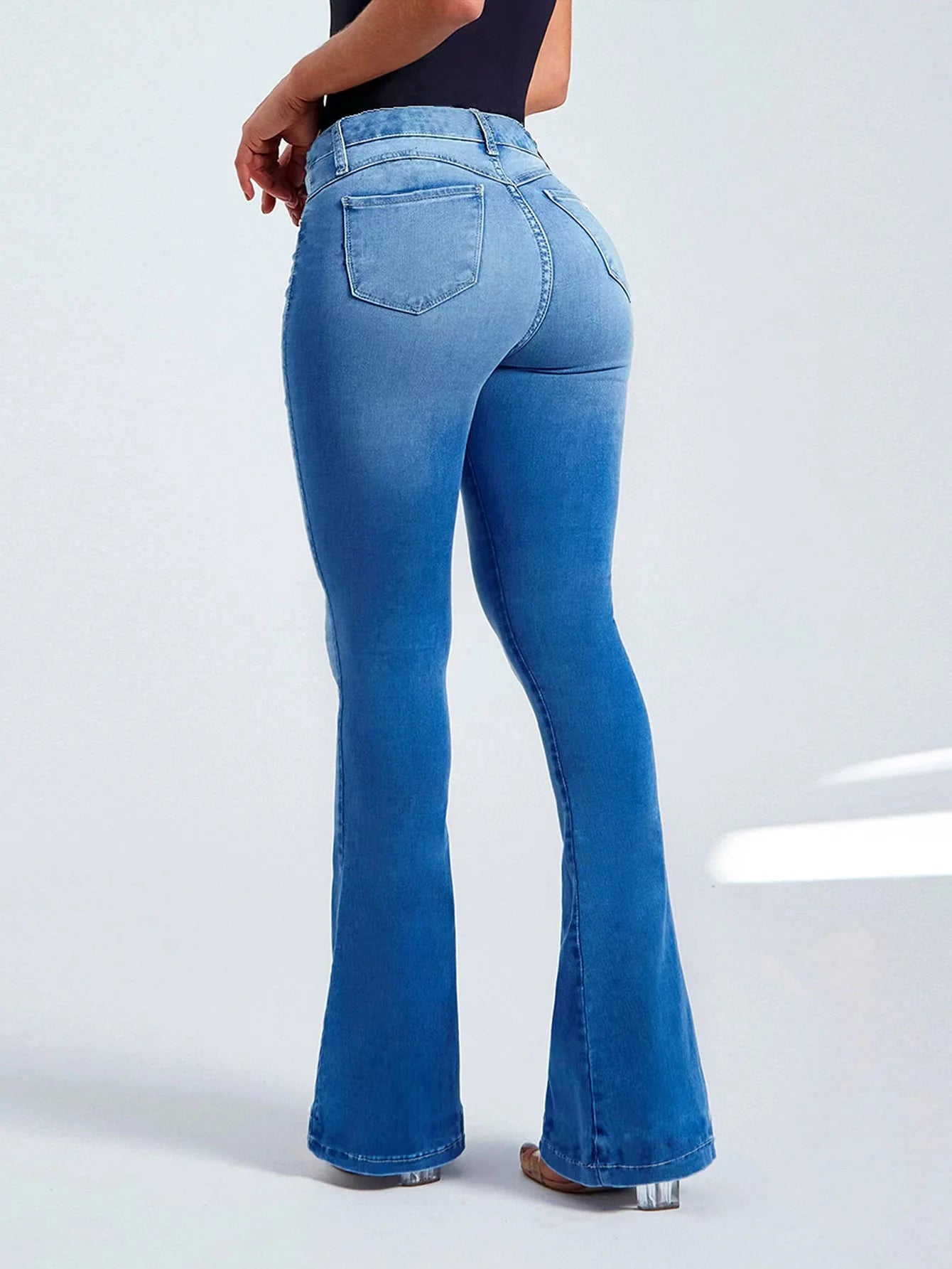 Stretch Flared Skinny Jean