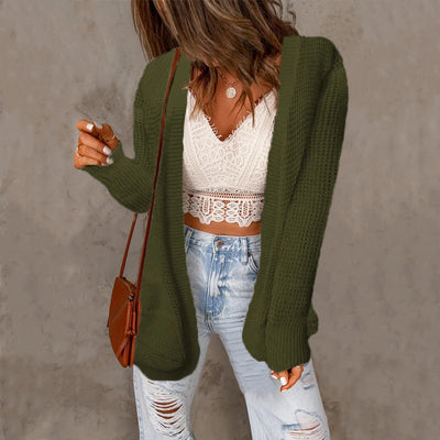 Knitted Sweater Jacket Top