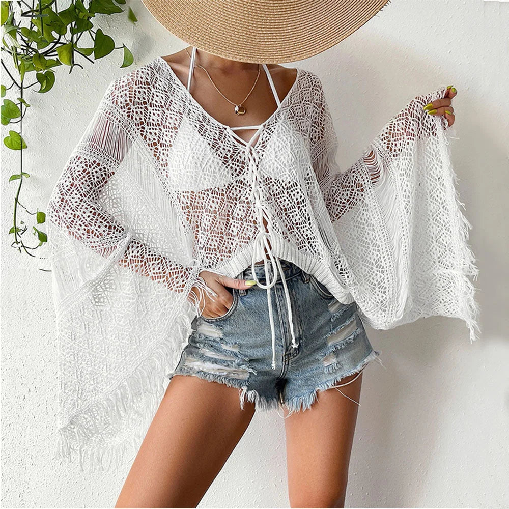 Bikini Top With Tassels