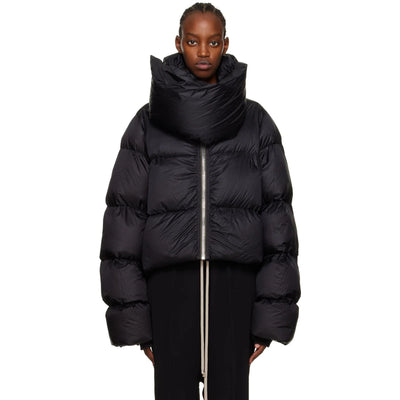 Cotton High Neck Jacket
