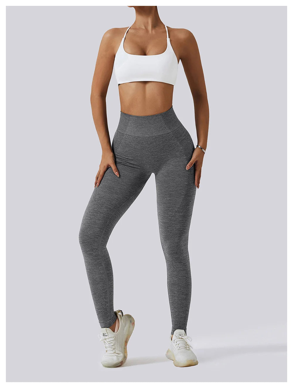 High Waist Quick Dry Gym Pants Running Sports Leggings