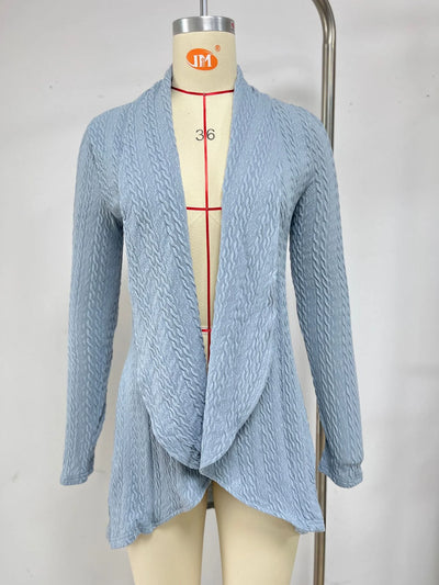 Loose Cardigan Without Pockets