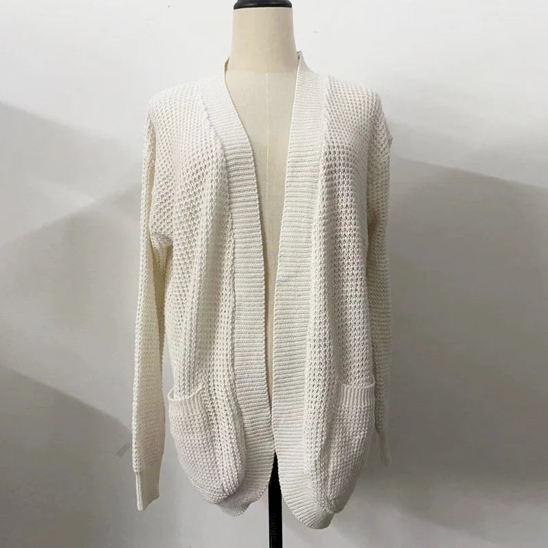 Knitted Sweater Jacket Top