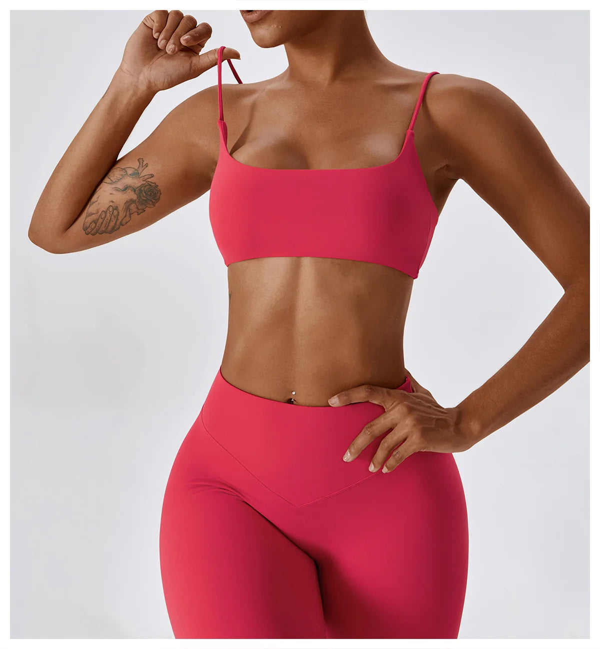 Adjusted Quick Dry Top Sport Bra