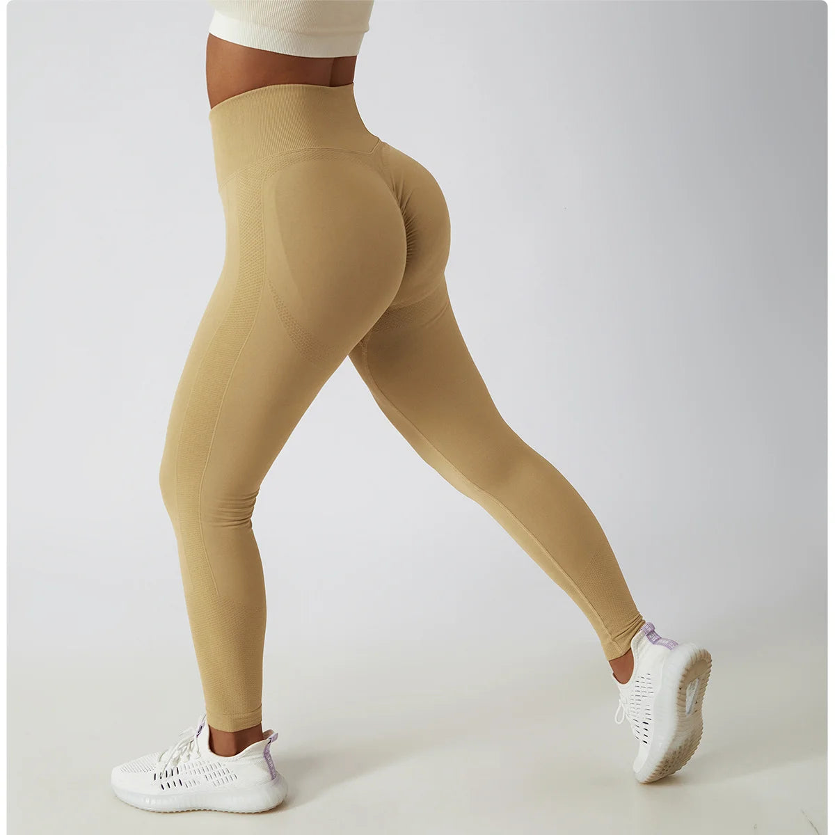 High Rise Breathable Sports Yoga Pants