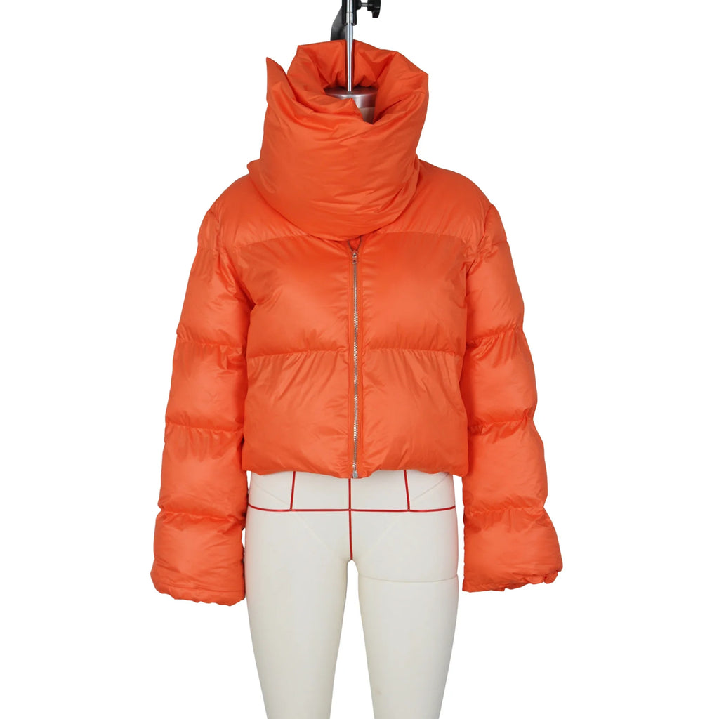 Cotton High Neck Jacket