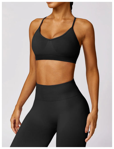 Quick Dry Seamless Sports Bra