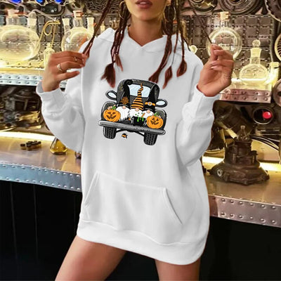 Printed Pullover Hoodie