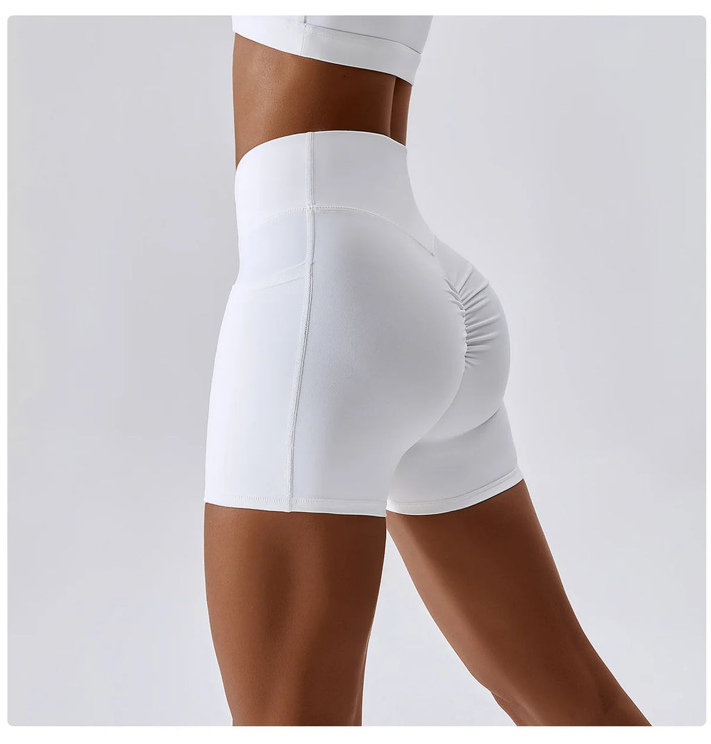 Cross Waist Quick Dry Sports Shorts