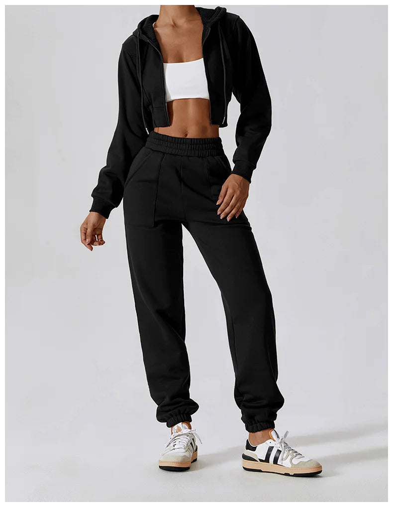 Casual and Versatile Leggings Loose Straight Sweatpants