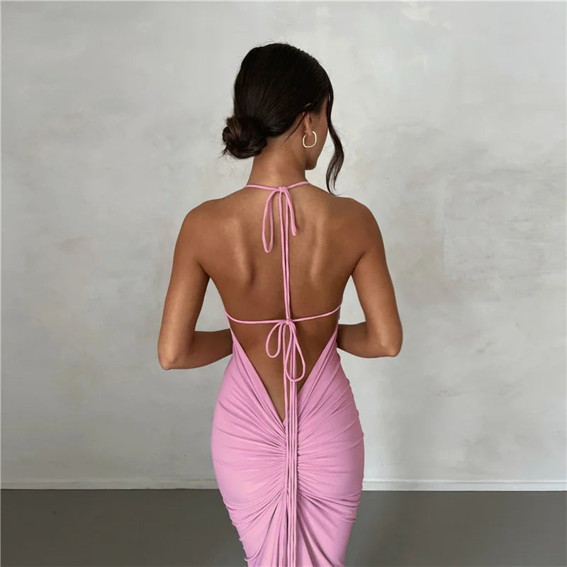 Backless Tight Dress