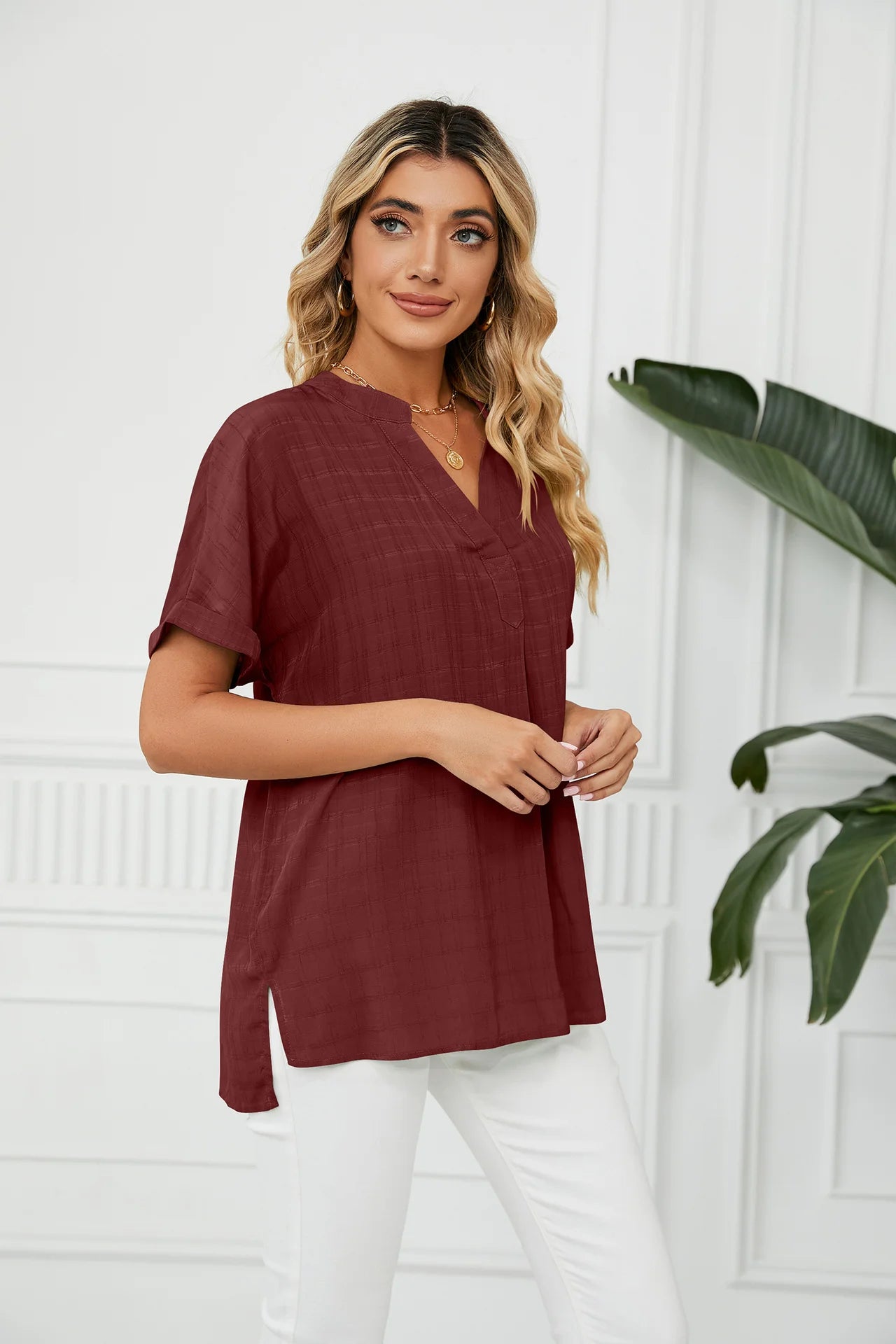 Casual Sleeve Blouse