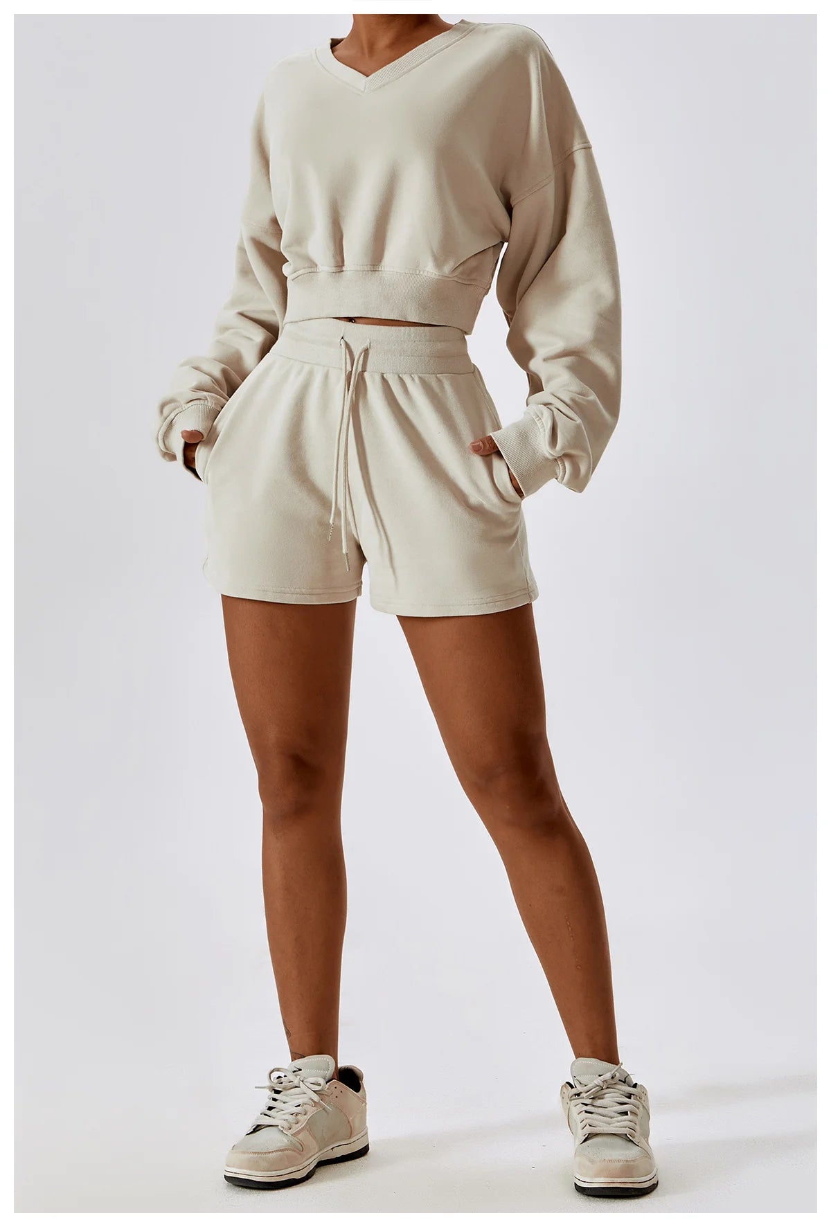 Loose Sport Shorts With Drawstring