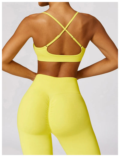 Quick Dry Seamless Sports Bra