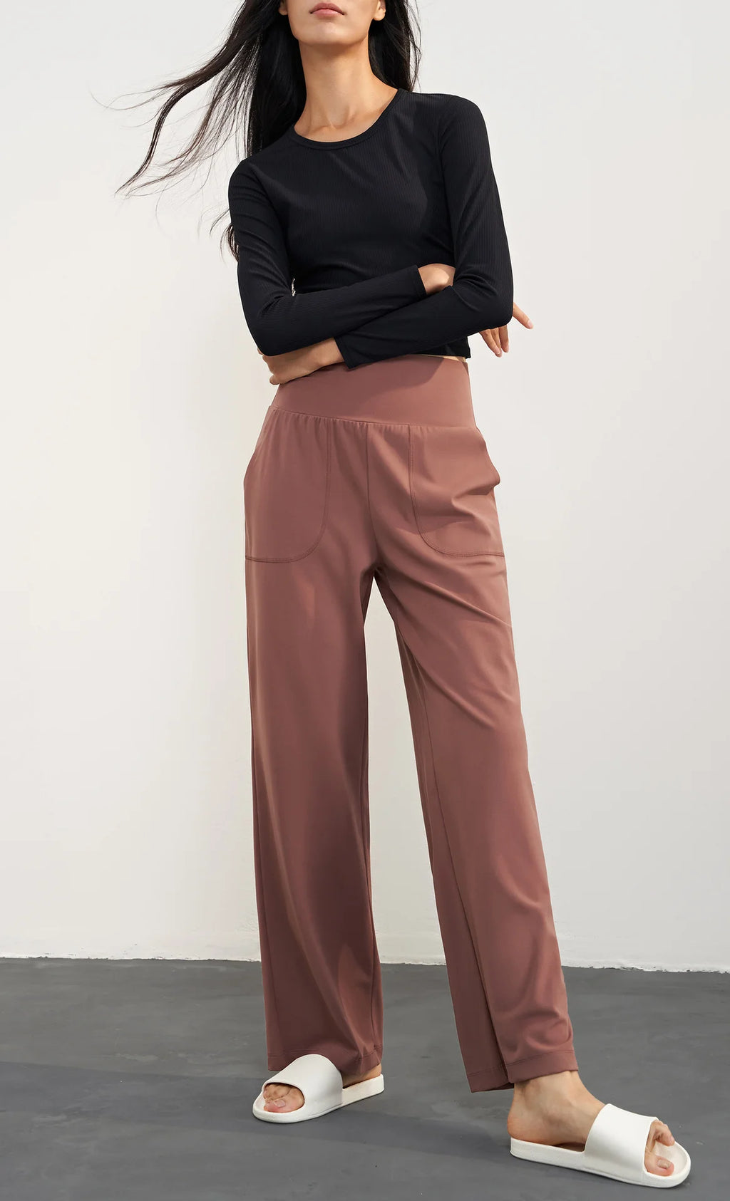 Solid Color Sport Pants