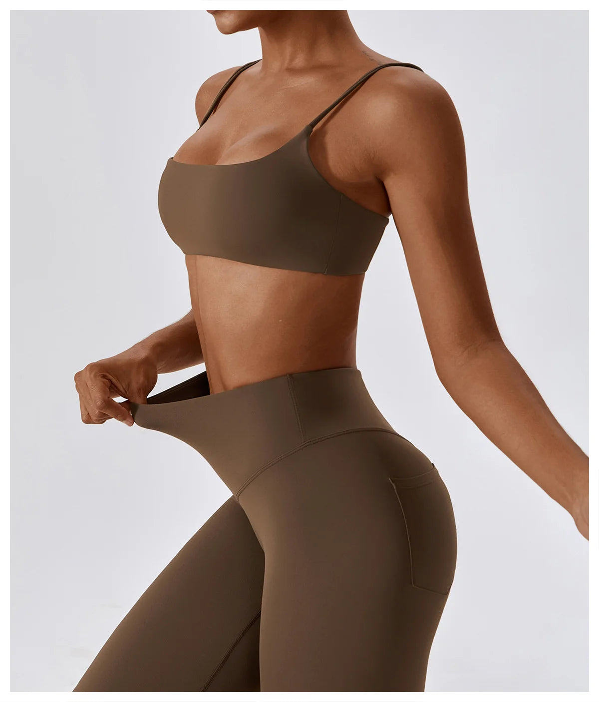 Adjusted Quick Dry Top Sport Bra