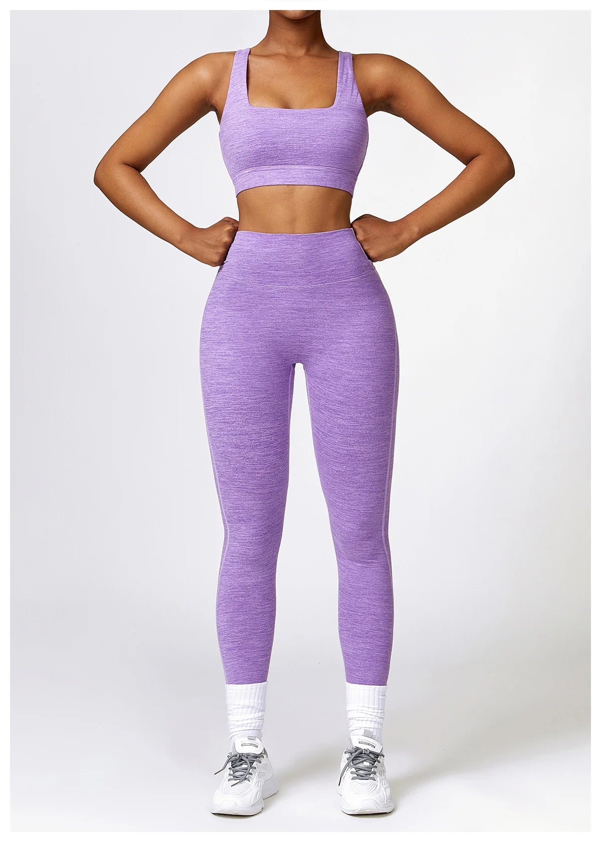 High Waist Slim Fit Sport Pants With Cargo Pockets
