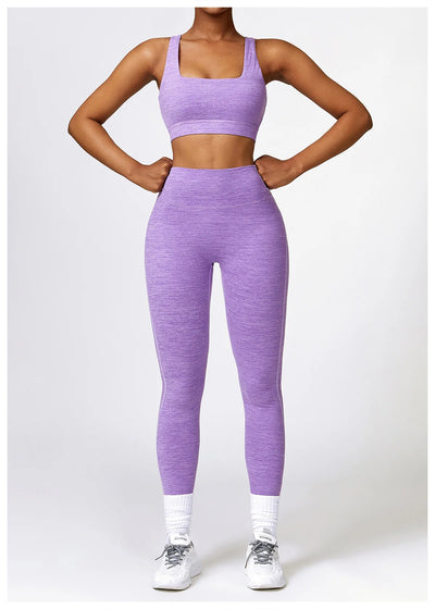 High Waist Slim Fit Sport Pants With Cargo Pockets