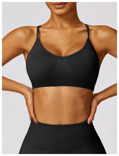 Quick Dry Seamless Sports Bra