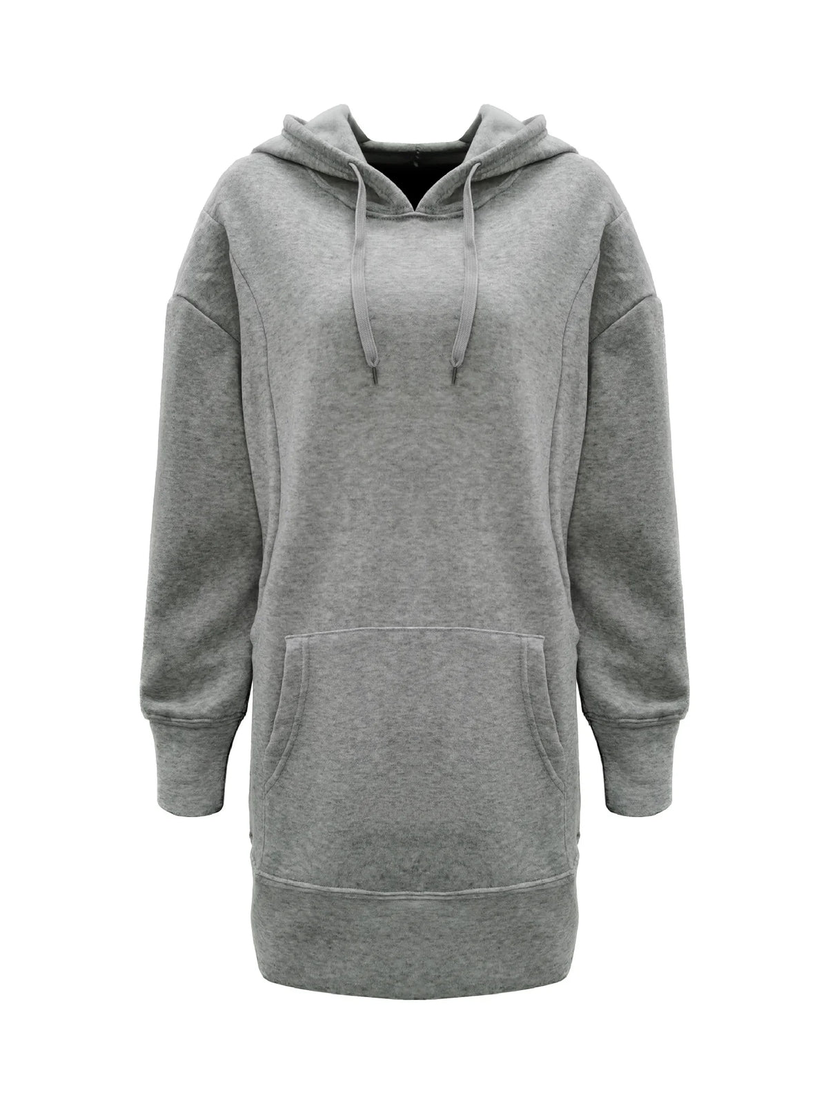 Hooded Baggy Solid Color
