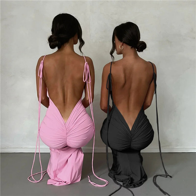 Backless Tight Dress
