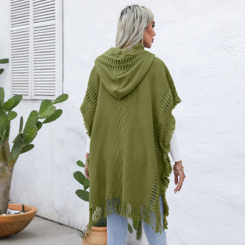 Long Hooded Sweater