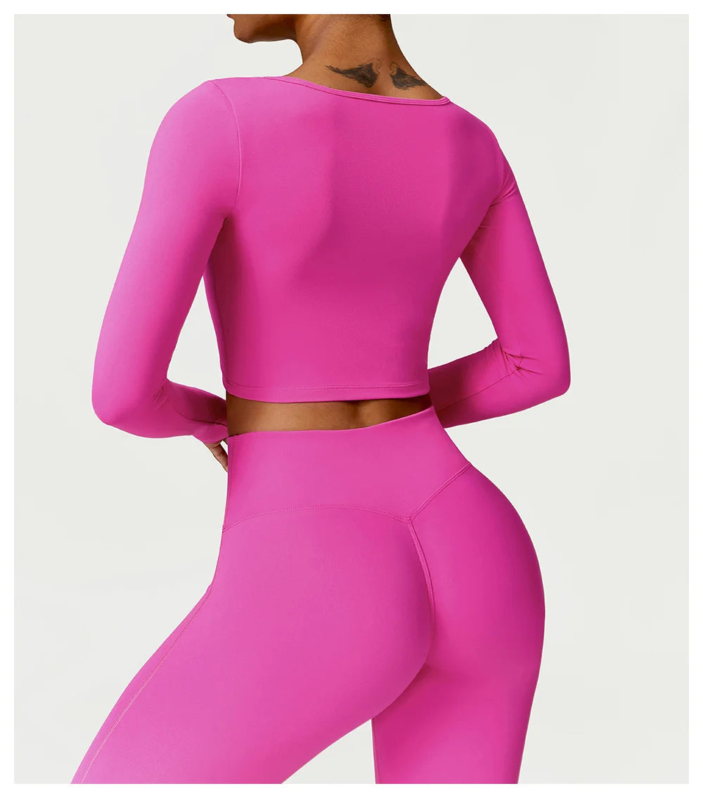 Long Sleeve Fitted Top