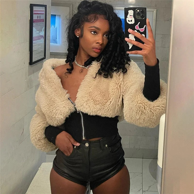 Slim Cropped Wool Jacket