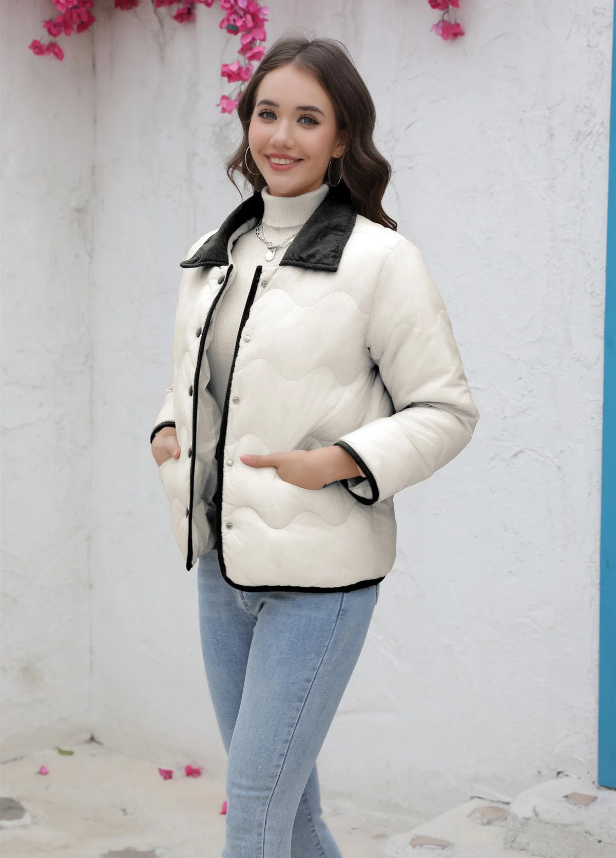 Cotton Jacket Fashion Women’s Small Fragrance Jacket