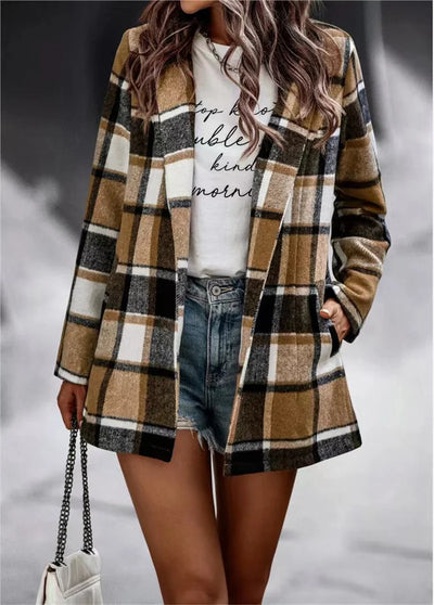 Wool Cardigan With Pocket