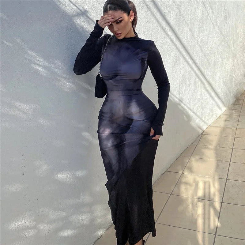 Long Sleeve Bodycon Dress