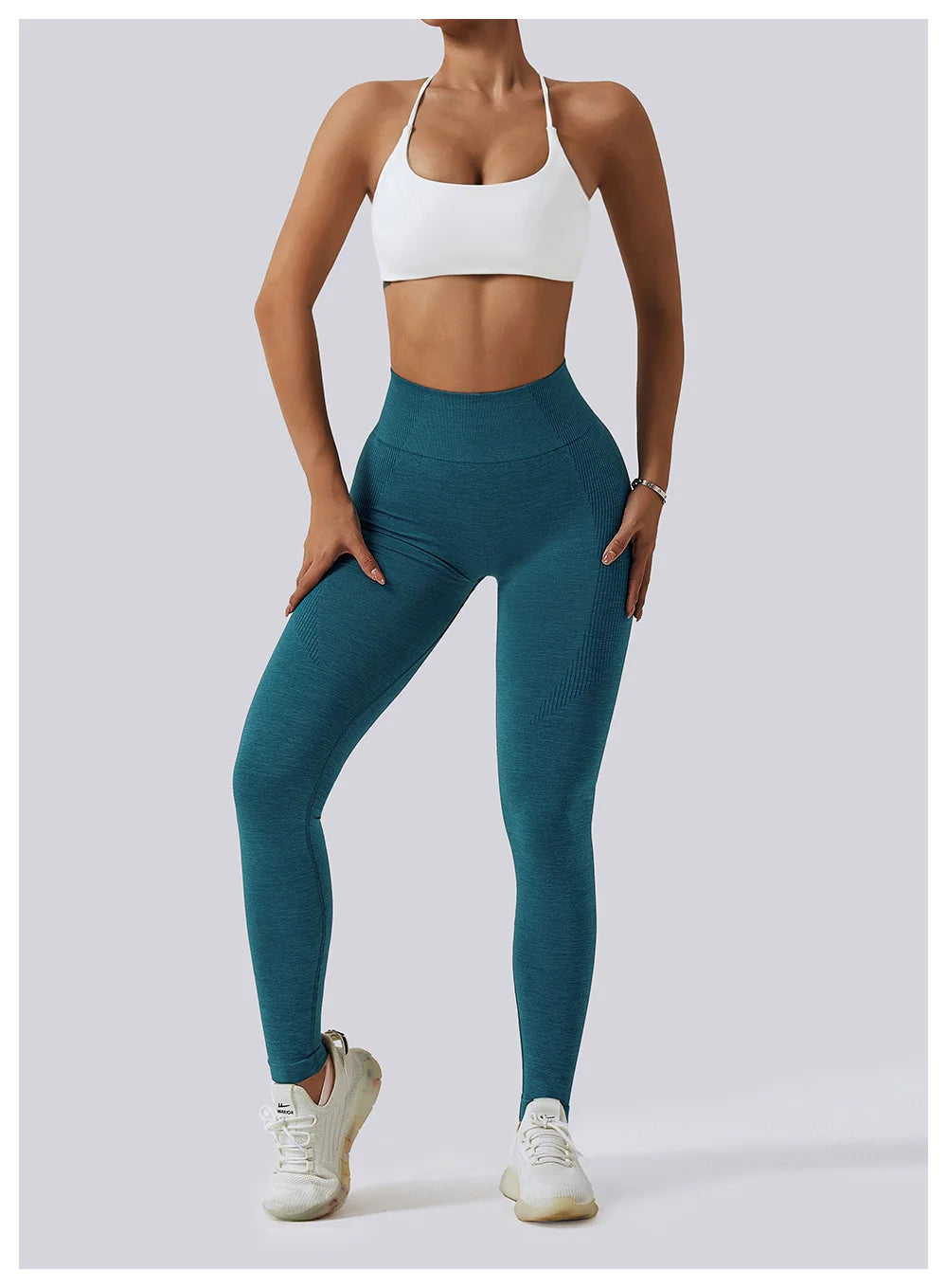 High Waist Quick Dry Gym Pants Running Sports Leggings